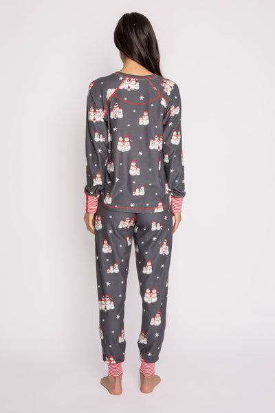 P.J. Salvage Chillin With My Snowmies Pajama Set