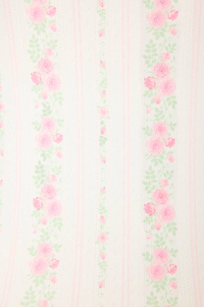 P.J. Salvage Roses are Pink PJ Shortie Set