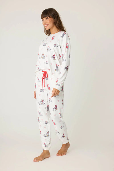 P.J. Salvage Candy Cane Lane PJ Set