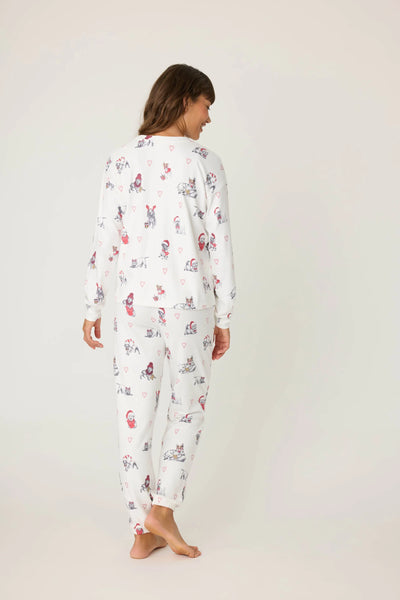 P.J. Salvage Candy Cane Lane PJ Set