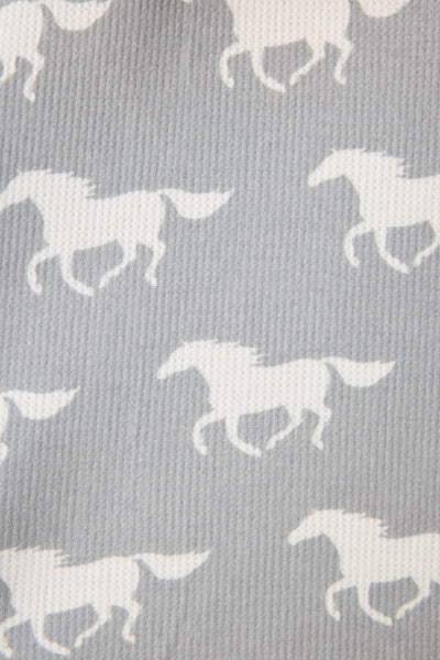 P.J. Salvage Boyfriend Boxer Horse Print Short Set