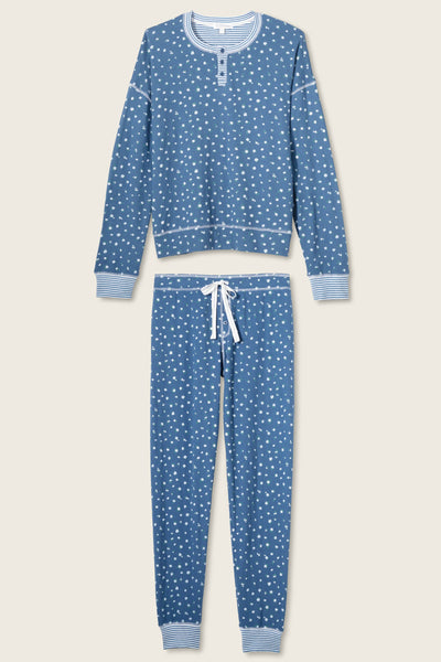 P.J. Salvage Cozy Life Ditsy Floral PJ Set