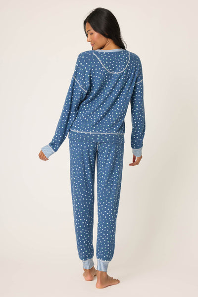 P.J. Salvage Cozy Life Ditsy Floral PJ Set