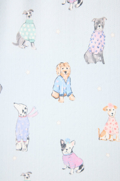 P.J. Salvage Doggone Cold Pointelle PJ Set