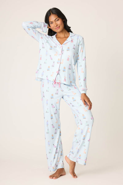 P.J. Salvage Doggone Cold Pointelle PJ Set