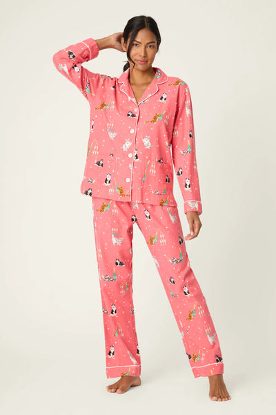 P.J. Salvage 3 Piece Flannel Pajama Set
