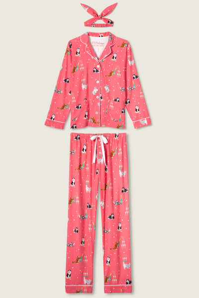P.J. Salvage 3 Piece Flannel Pajama Set