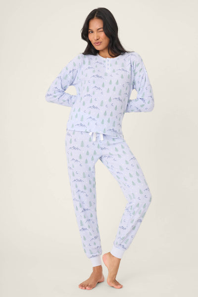 P.J. Salvage Ski Jammie Classics Mountain Dreams PJ Set