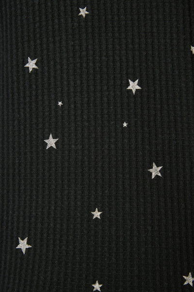 P.J. Salvage Ski Jammie Classics Starlight Starbright Black PJ Set