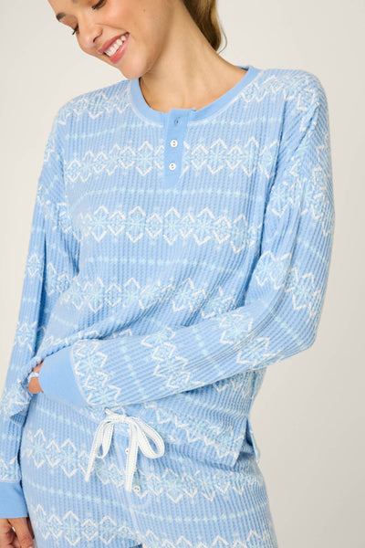 P.J.Salvage Ski Jammie Classics Apres Ski PJ Set