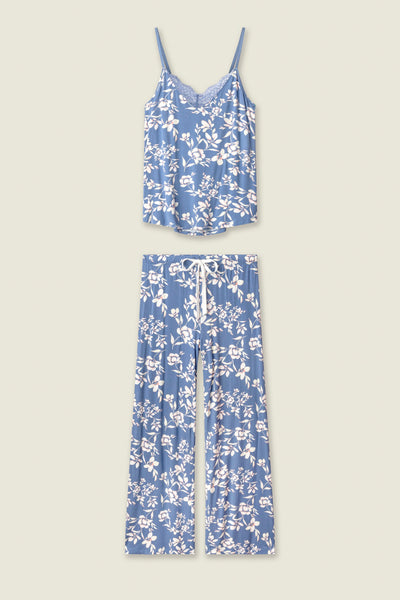 P.J. Salvage Flora Dreams Twilight Garden Long PJ Set