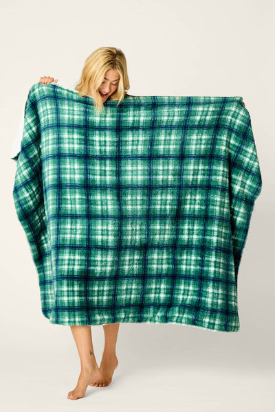 P.J. Salvage Let’s Get Cozy Plaid Throw Blanket