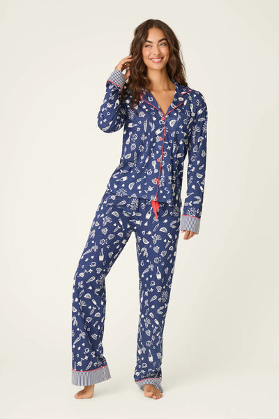 P.J. Salvage Playful Prints Pajama Set