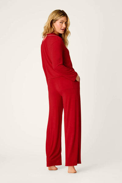 P.J. Salvage Sweetheart Dreams Red Long Sleeve PJ Set