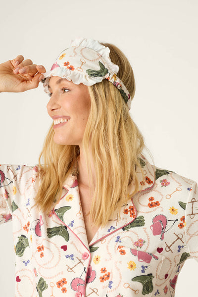 P.J. Salvage Saddle Up Western Print 3-Piece PJ Set