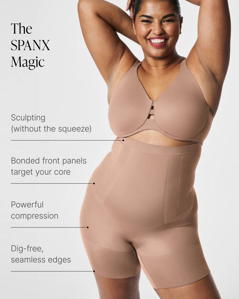 SPANXsculpt™ OnCore High-Waisted Mid-Thigh Short