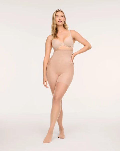 SPANXshape High-Waisted Mid-Thigh Sheers