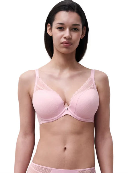 Chantelle Norah Chic Plunge T-Shirt Bra *Candy Pink*