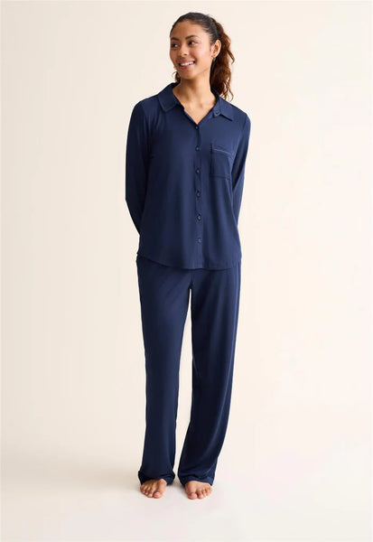 Fleur't Button Down PJ Set