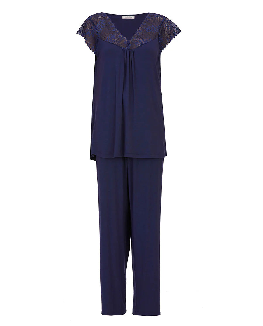 Cyberjammies Nora Rose Joanna Cap Sleeve PJ Set