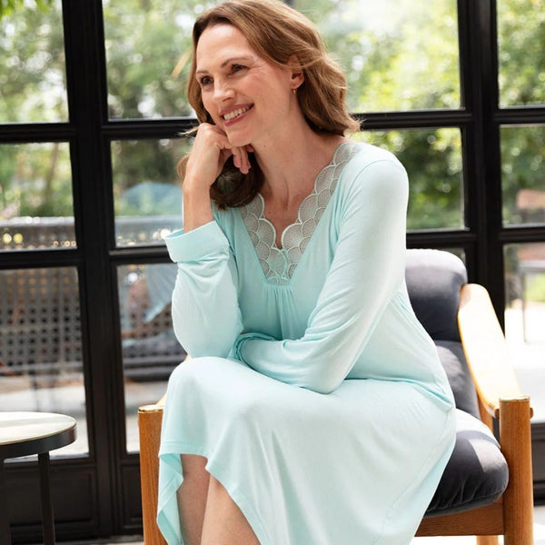 Nora Rose Juliette Long Sleeve Nightdress