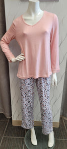 Patricia Cheetah Print Pajama Set