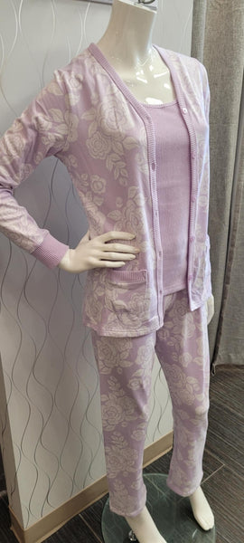 Patricia 3 Piece PJ Set