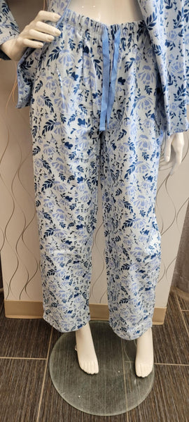 Patricia Flannel Floral PJ Set