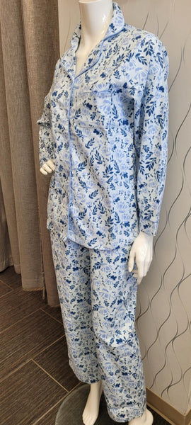 Patricia Flannel Floral PJ Set