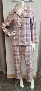 Patricia Minky Plaid PJ Set