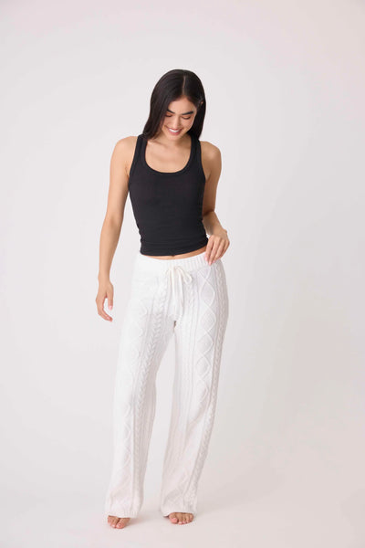 P.J. Salvage Chenille Cozy Cable Lounge Pant