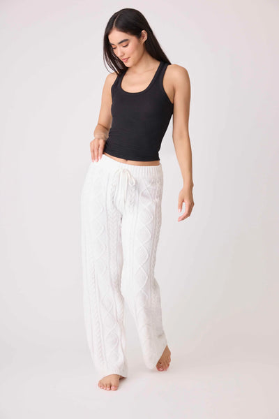 P.J. Salvage Chenille Cozy Cable Lounge Pant