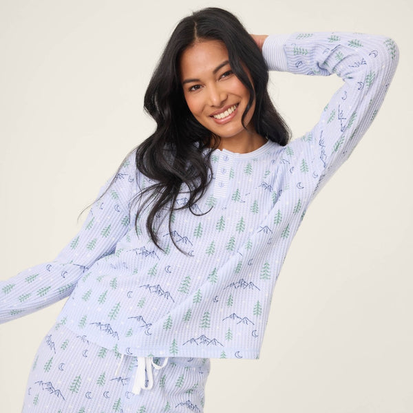 P.J. Salvage Ski Jammie Classics Mountain Dreams PJ Set