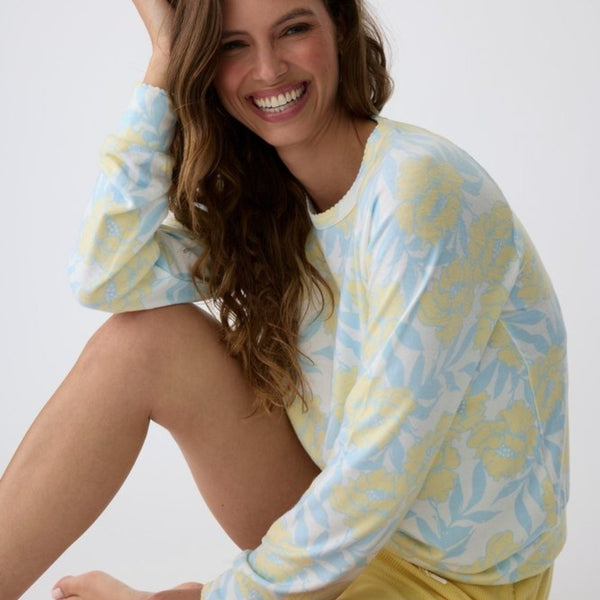 P.J. Salvage Sunshine Fields Long Sleeve Top