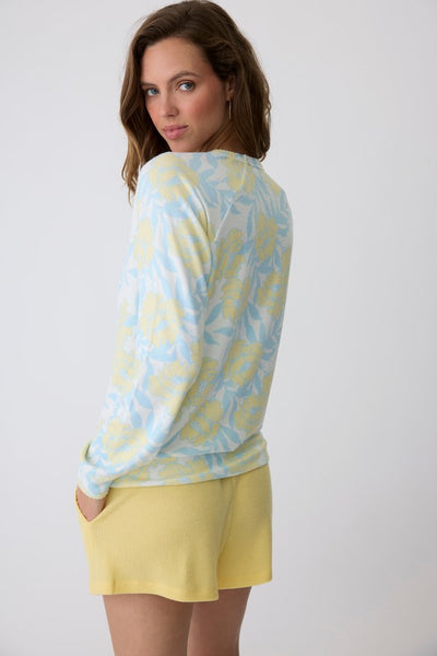 P.J. Salvage Sunshine Fields Long Sleeve Top