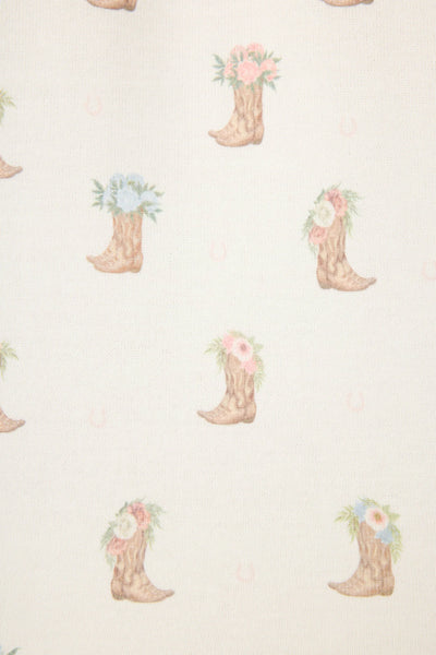 P.J. Salvage Western Blooms Boot Bouquet PJ Set