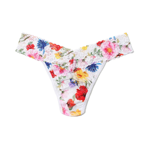 Hanky Panky Printed Signature Lace Low Rise Thong