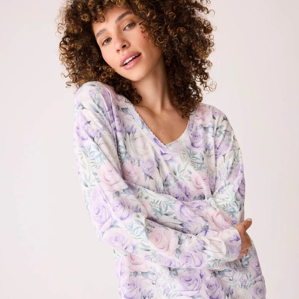 P.J. Salvage Velvet Rose PJ Set