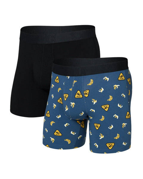 SAXX DropTemp Cooling Cotton Boxer Brief 2 Pack