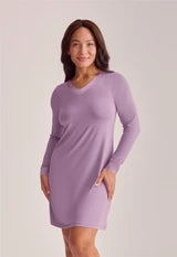 Fleur't Essentials Modest Nightshirt With Shelf Bra