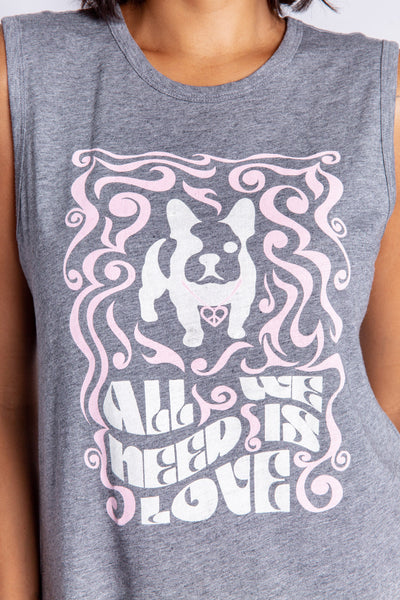 P.J. Salvage Woof for Love Tank