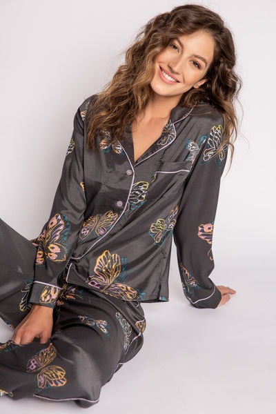 P.J. Salvage All that Flutters Butterfly Pajama Set