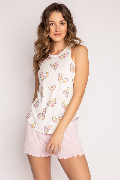 P.J. Salvage A Heart Full of Daisies Tank Top