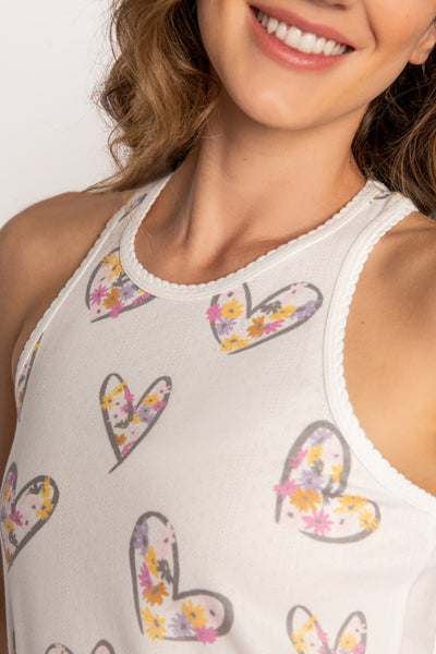 P.J. Salvage A Heart Full of Daisies Tank Top