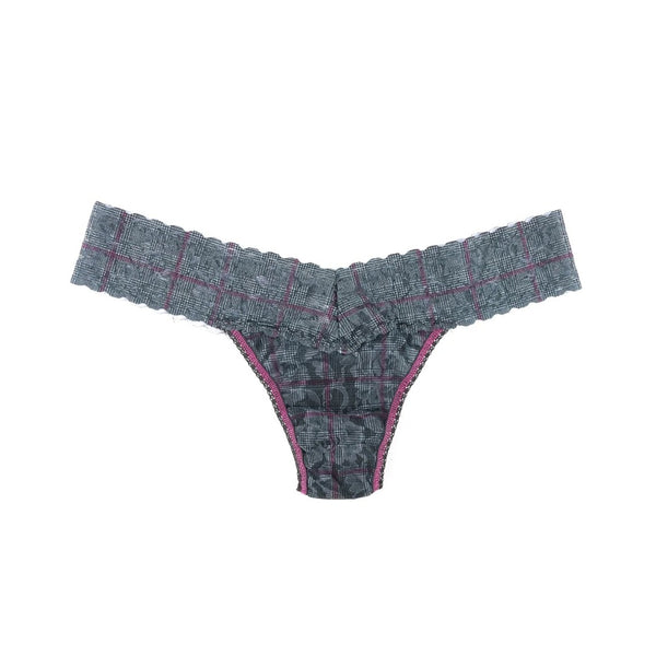 Hanky Panky Printed Signature Lace Low Rise Thong