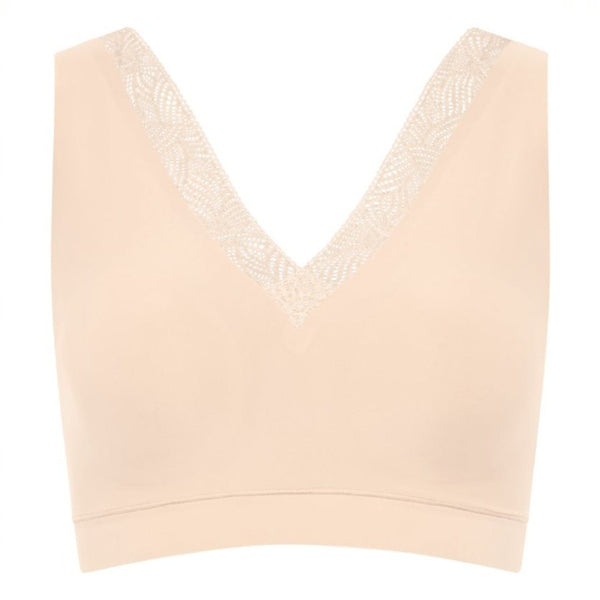 Chantelle Soft Stretch Wirefree Lounge Bra with Lace